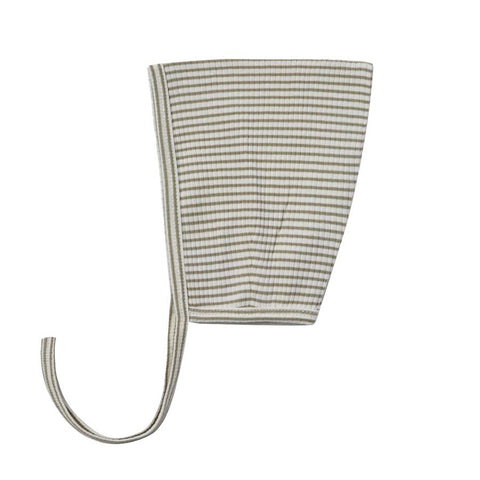 ribbed pixie bonnet | fern stripe