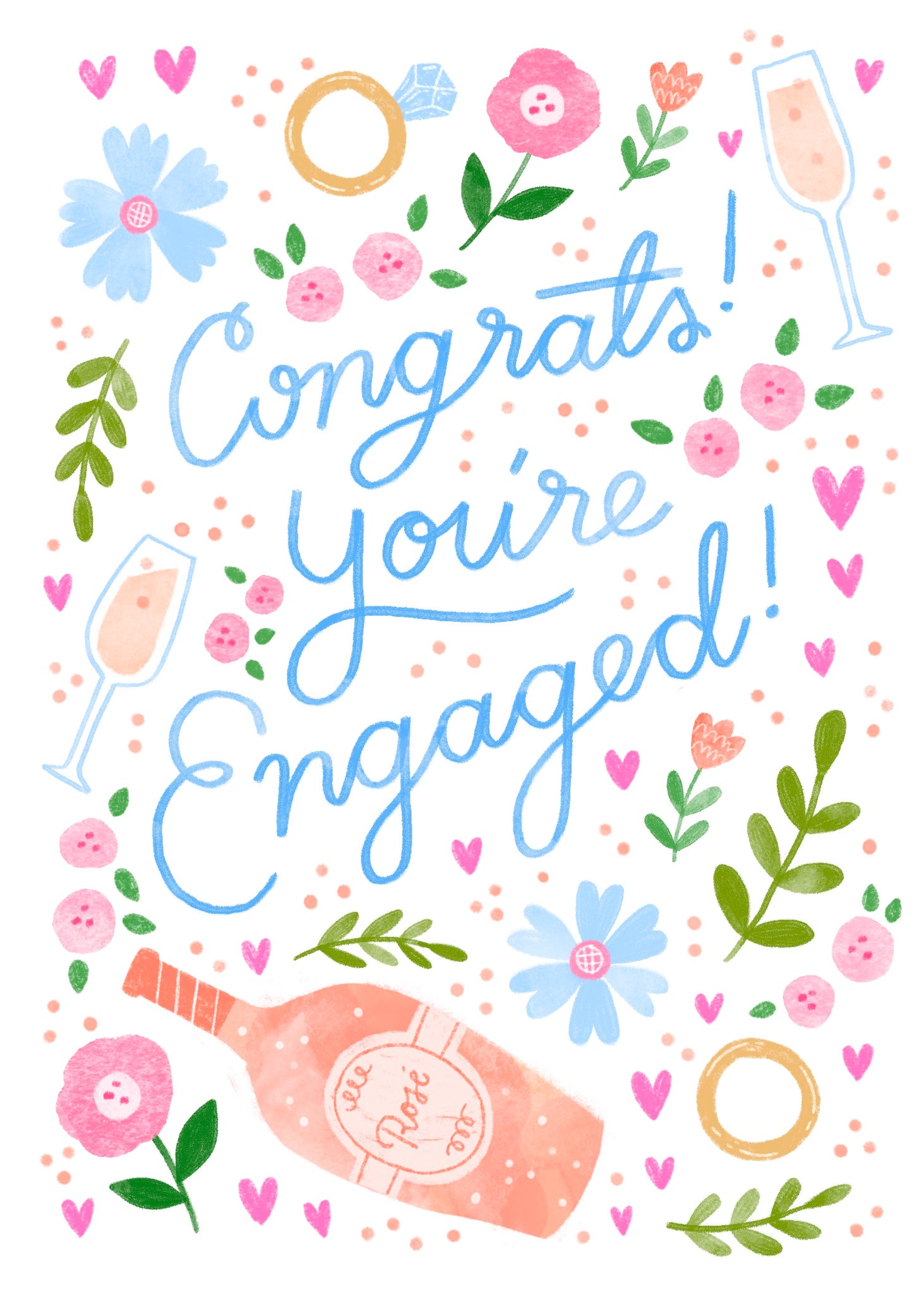 congrats you're engaged