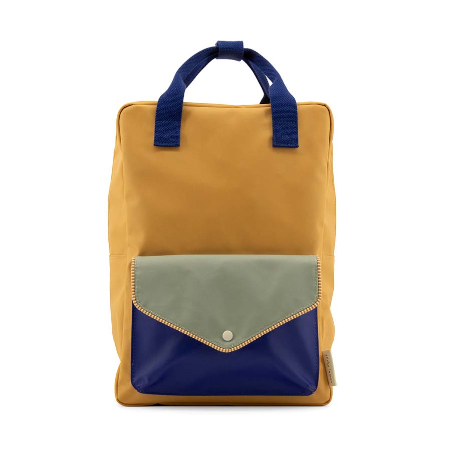 large backpack | envelope - camp yellow