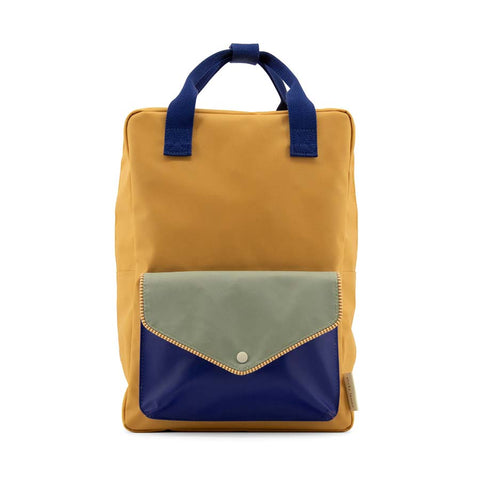 large backpack | envelope - camp yellow